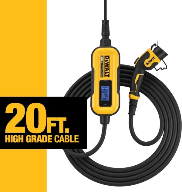 Tough DEWALT Portable EV Charger  Level 2 32Amp - Image 6