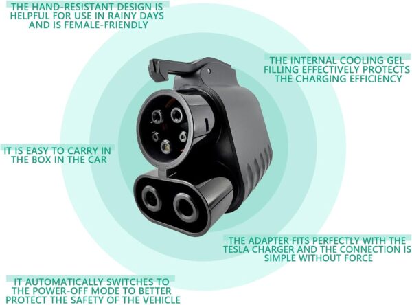 Superfast NACS to CCS1 Adapter powerful - Image 5