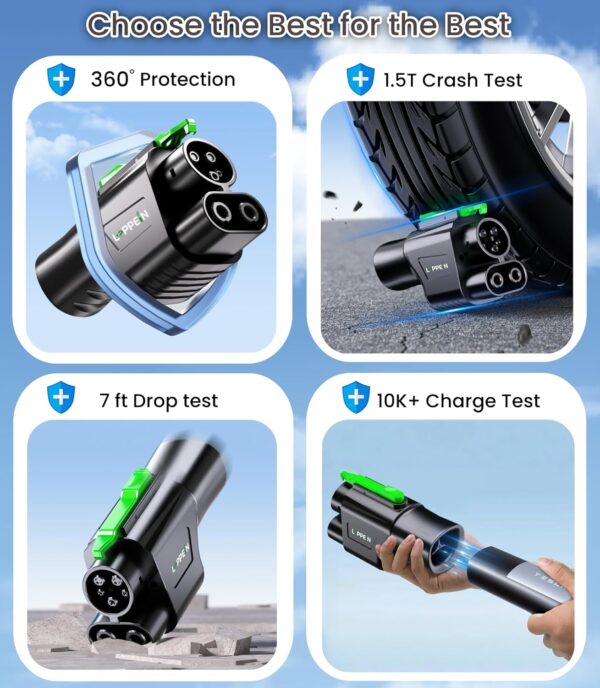 EV Fast Charge Adapter NACS to CCS1 - Image 2