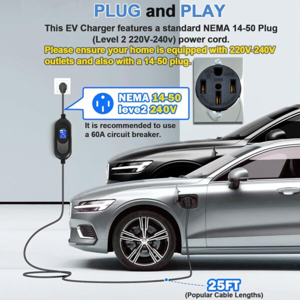 EV Charger SubSun Level 2 50Amp - Image 5