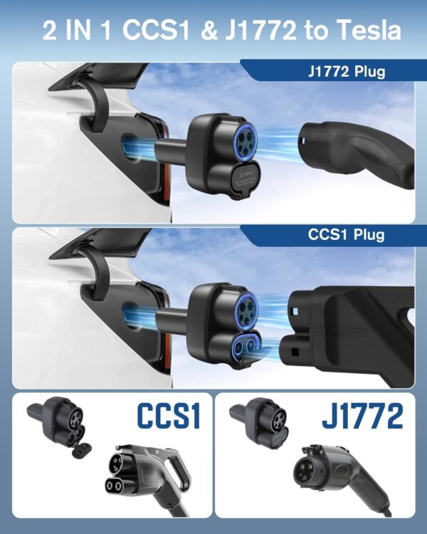 Tesla Supercharge Duo Adapter 80A/250KW Power - Image 2