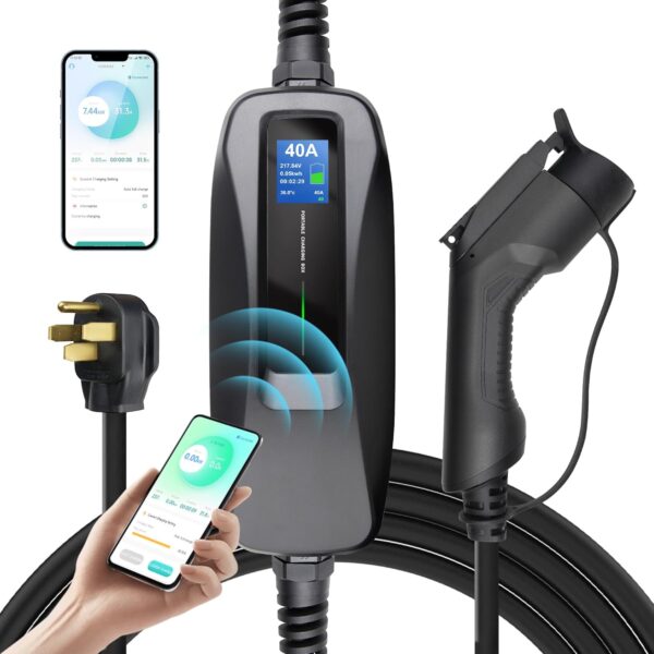 Blazing-Fast BESENERGY 40Amp Level 2 EV Charger