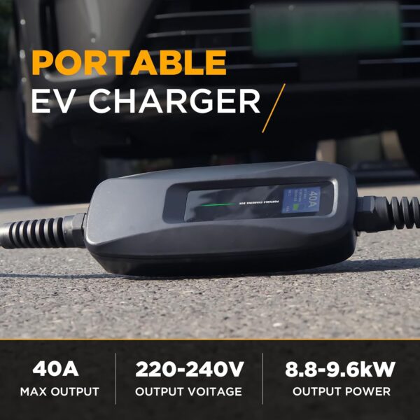 Blazing-Fast BESENERGY 40Amp Level 2 EV Charger - Image 4