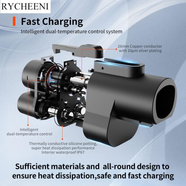 Pwoerful NACS to CCS Adapter 250KW Fast Charge - Image 4