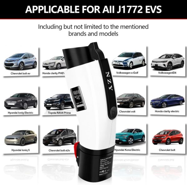 NZY for Tesla to J1772 Powerful 60A/250V - Image 3
