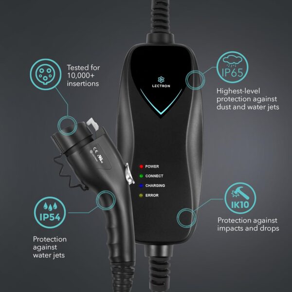 EV Charger Ultra-Portable Lectron Level 1 15Amp - Image 5