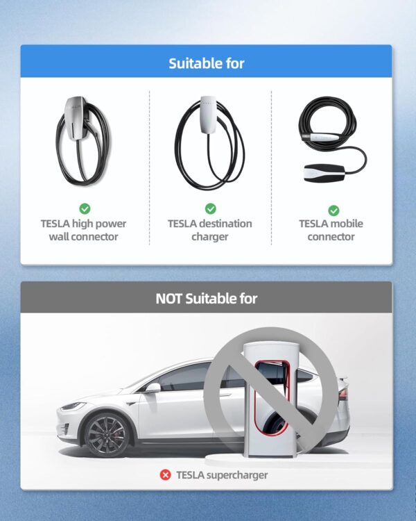 EVConnect Tesla to J1772 Powerful 48A/250V - Image 6