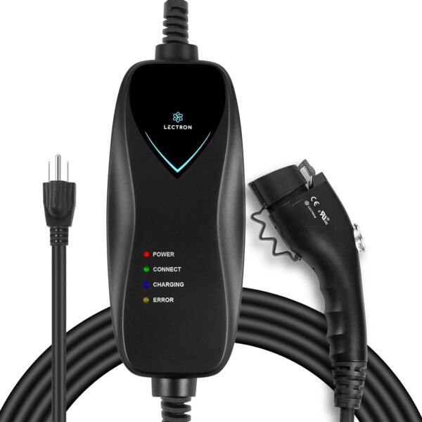 EV Charger Ultra-Portable Lectron Level 1 15Amp