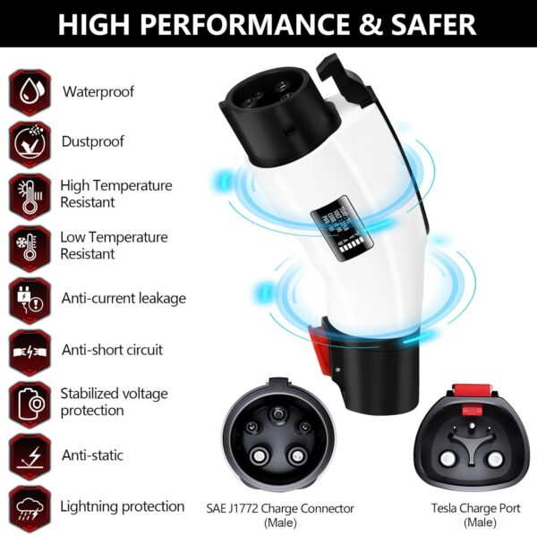 NZY for Tesla to J1772 Powerful 60A/250V - Image 6