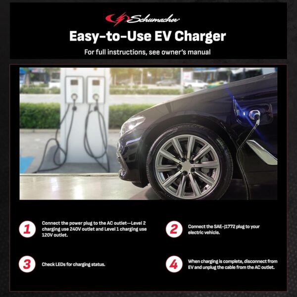 EV Charger Ultra-Portable & Convenient Level 1 & 2 16Amp - Image 5