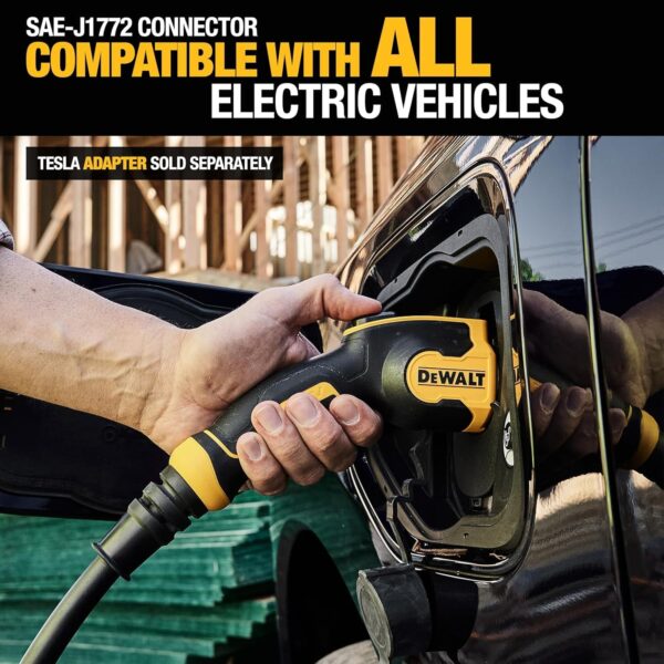 Tough DEWALT Portable EV Charger  Level 2 32Amp - Image 5