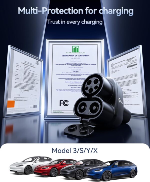 SuperFast CCS1 & J1772 to Tesla adapter powerful - Image 8