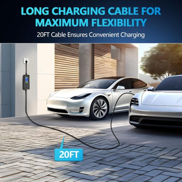 EV Charger Portable Powerful Level 1 & 2 16Amp - Image 5