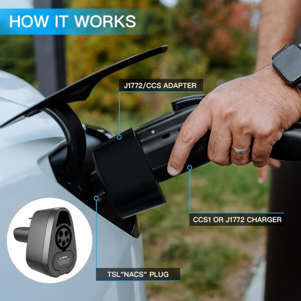 Tesla Universal Charge J1772 and CCS powerful 80A - Image 8