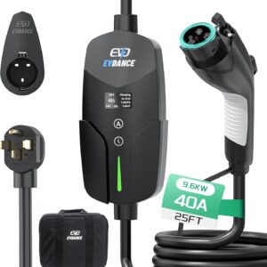 EVDANCE EV Charger Portable Level 2 40Amp