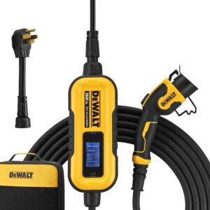 Tough DEWALT Portable EV Charger Level 2 32Amp