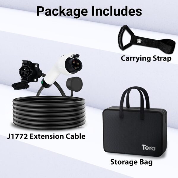 Tera Authentic J1772 Certified EV Extension Cable - Image 7