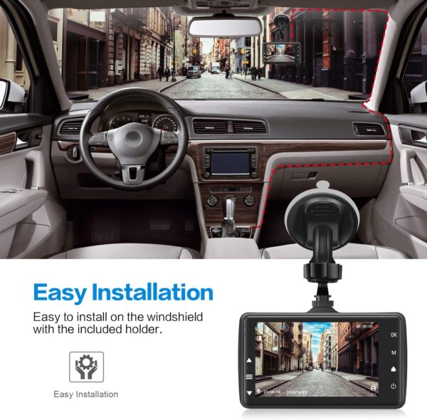 BOOGIIO 1080P Dash Cam w/ 32GB SD Card - Image 8