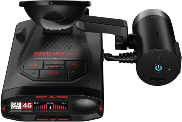 Escort Redline 360c & M2: Radar/Laser Detector & Dash Cam