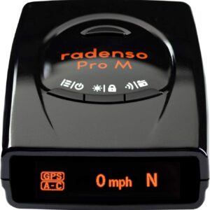 Radenso Pro M: Low False Alert Radar Detector w/ GPS