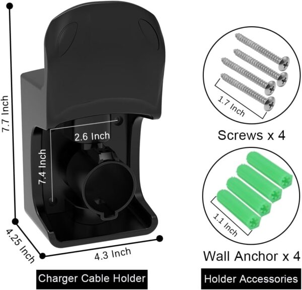 J1772 EV Charger Rotating Holster Efficient - Image 5