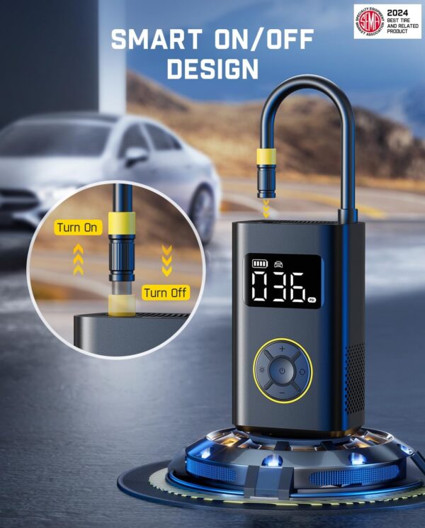 Fanttik X9 Pro Portable Tire Inflator - Image 5