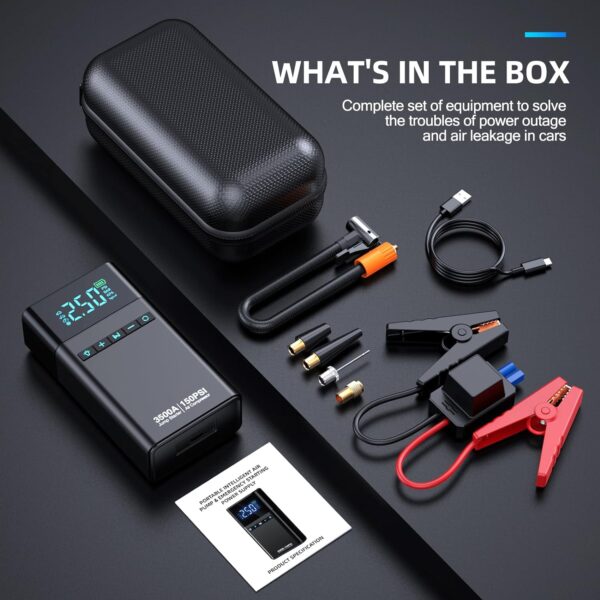 powerful 3500A portable air compressor - Image 7