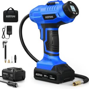 AstroAI Cordless Tire Inflator: 160PSI Portable Pump