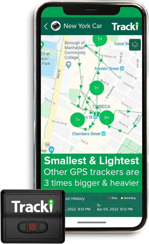 Tracki 4G LTE GPS Tracker: Vehicles, Kids, Assets
