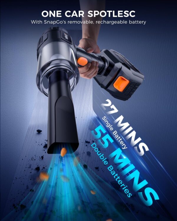 Cordless Car Vacuum 35000PA Powerful - Image 4