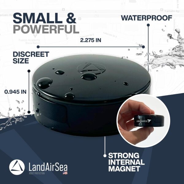 LandAirSea 54 GPS Tracker: Magnetic, Waterproof, Global - Image 3