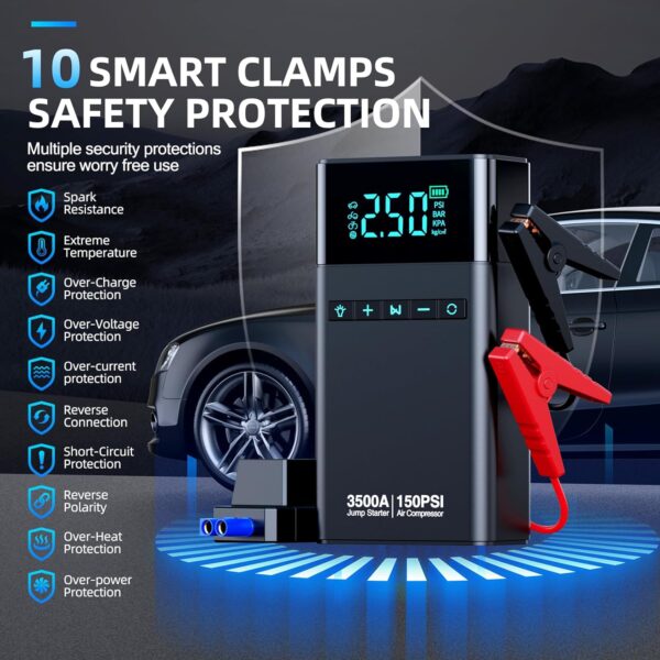 powerful 3500A portable air compressor - Image 6