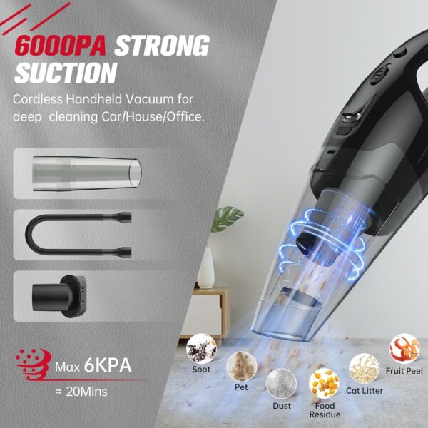 Cordless Handheld Vacuum Special 1.65LBs - Image 2