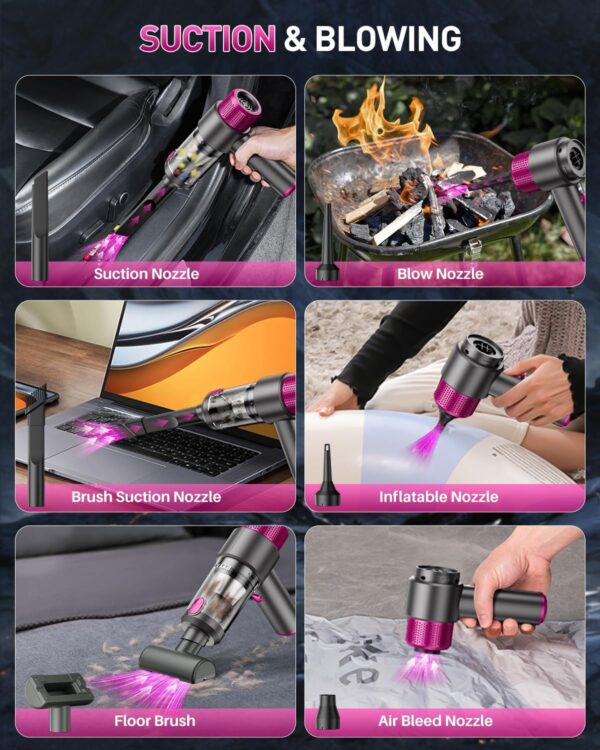 EYYA Handheld Car Vacuum Powerful 15000PA - Image 4