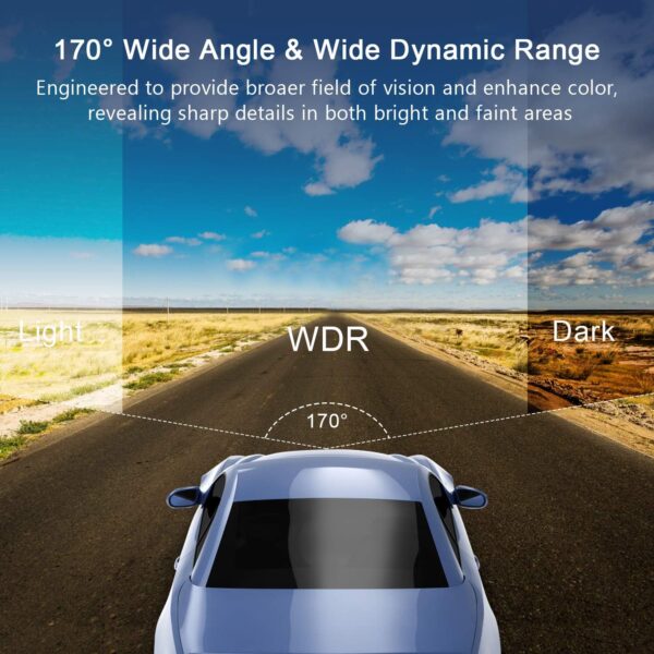 BOOGIIO 1080P Dash Cam w/ 32GB SD Card - Image 7
