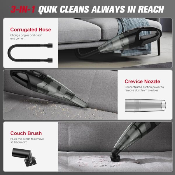 Cordless Handheld Vacuum Special 1.65LBs - Image 4